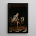 Femme à sa toilette - Jan Steen — quadro incorniciato alla parete