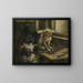 Cani - Jan Stobbaerts — quadro incorniciato alla parete