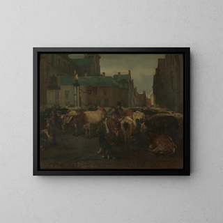 Jan Stobbaerts - The Cattle Market in Antwerp.webp