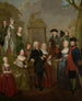 Ritratto di Theodorus Bisdom van Vliet e della sua famiglia - Jan Stolker — vista dell’opera