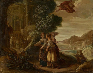 Mercure et Hersé - Jan Tengnagel — vista dell’opera
