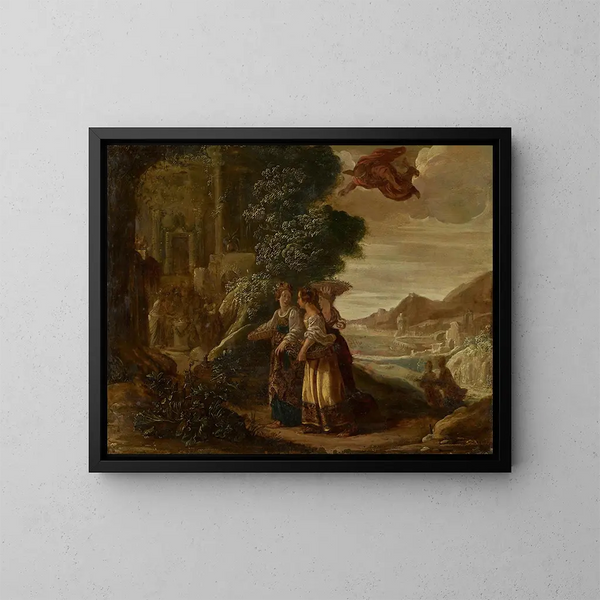 Mercure et Hersé - Jan Tengnagel — quadro incorniciato alla parete