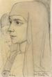 Portrait de Treesje Westermann Mère Thérèse Huf de Bethani - Jan Toorop — vista dell’opera