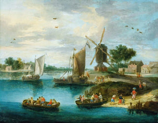 Jan Van Kessel The Elder - Landscape With A Mill.webp