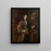 Ritratto di un uomo - Jan Verkolje — quadro incorniciato alla parete