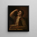 Ragazzo che mangia baccelli - Jan Vermeer van Utrecht — quadro incorniciato alla parete
