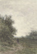 Paesaggio con un cavaliere e un gregge di pecore con pastore - Jan Vrolijk — vista dell’opera