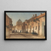 Rue du village - Jan Weissenbruch — quadro incorniciato alla parete