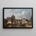 L'IJsselpoort a IJsselstein - Jan Weissenbruch — quadro incorniciato alla parete