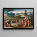 La Processione al Calvario - Jan Wellens de Cock — quadro incorniciato alla parete