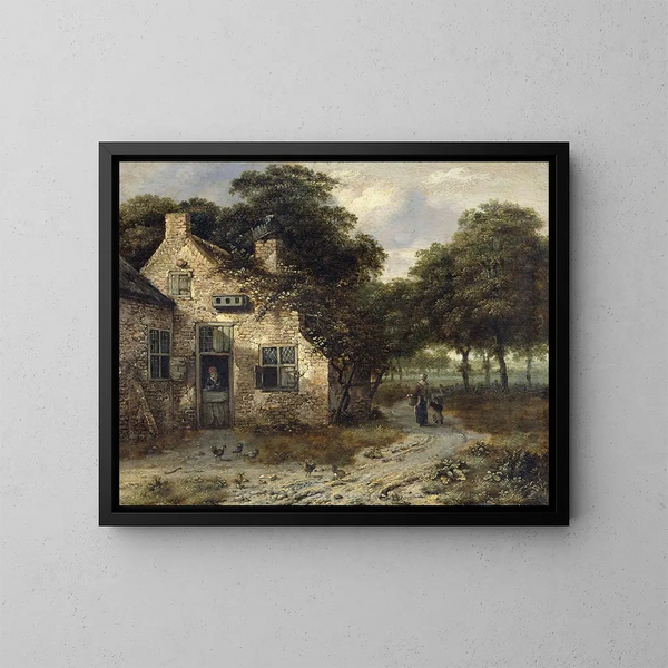 La Ferme - Jan Wijnants — quadro incorniciato alla parete