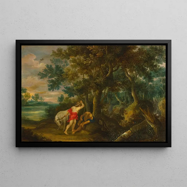 Mercure et Argus - Jan Wildens — quadro incorniciato alla parete