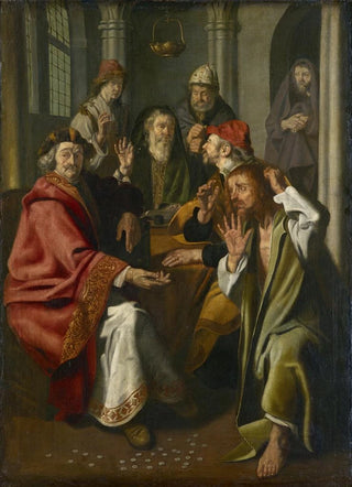 Jan Woutersz - Judas Returning the Pieces of Silver.webp