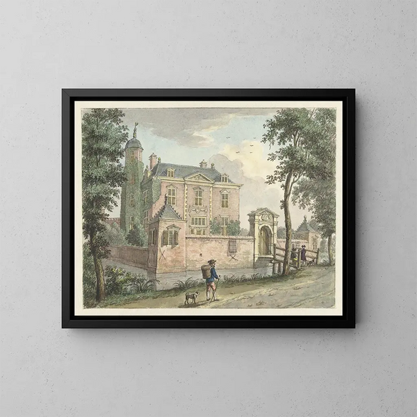 La Maison Berendrecht - Jan de Beijer — quadro incorniciato alla parete