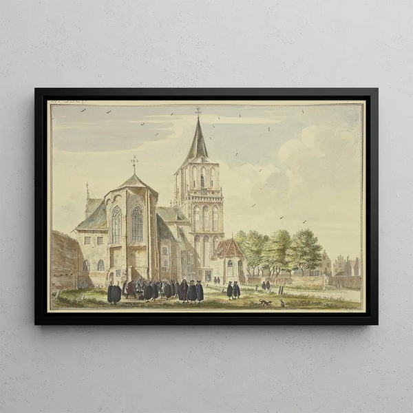Saint-Martin a Emmerich von Osten - Jan de Beijer — quadro incorniciato alla parete