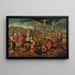 Calvario - Jan van Amstel — quadro incorniciato alla parete