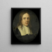 Ritratto di un uomo - Jan van Assen — quadro incorniciato alla parete
