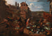 Una scena di mercato a Roma - Jan van Buken — vista dell’opera