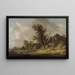 Repos dans une taverne - Jan van Goyen — quadro incorniciato alla parete