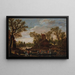 Le Bac - Jan van Goyen — quadro incorniciato alla parete