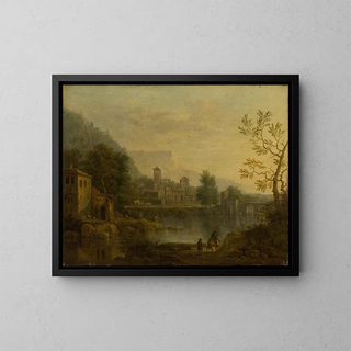 Jan van Huysum - Italian Landscape.webp