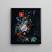 Nature morte di fiori e frutti - Jan van Huysum — quadro incorniciato alla parete