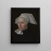 Ritratto di una donna - Jan van Scorel — quadro incorniciato alla parete