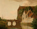 Ponte su un fiume - Jan van der Heyden — vista dell’opera