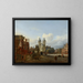 L'abbazia di Saint-André a Düsseldorf - Jan van der Heyden — quadro incorniciato alla parete