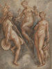 Tre dee: Minerva, Giunone e Venere - Jan van der Straet — vista dell’opera
