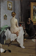 L'atelier du peintre - Janis Rozentāls — quadro incorniciato alla parete
