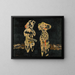 Figures - Jankel Adler — quadro incorniciato alla parete