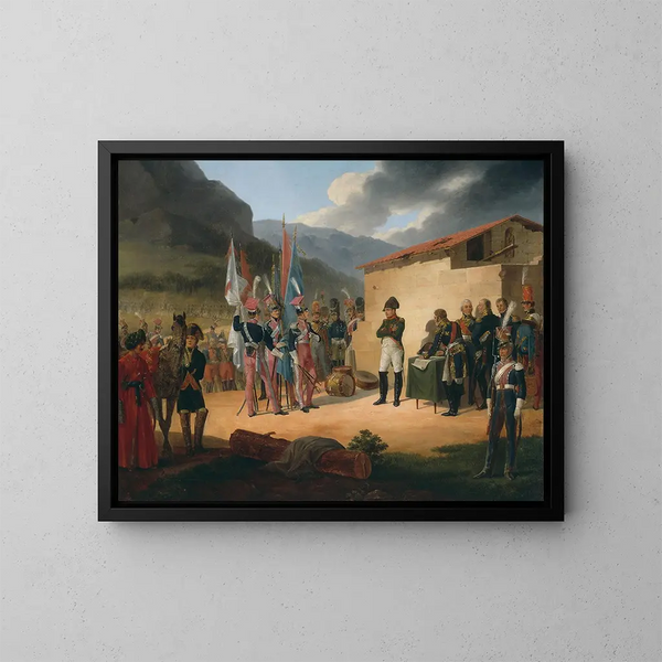 Bataille de Tudela - January Suchodolski — quadro incorniciato alla parete