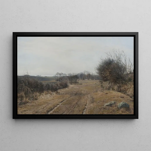 Le Chemin - Janus la Cour — quadro incorniciato alla parete