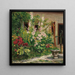Giardino anteriore con fiori di digitale in fiore - Marie Egner — quadro incorniciato alla parete
