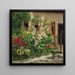 Giardino anteriore con fiori di digitale in fiore - Marie Egner — quadro incorniciato alla parete