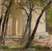 Giardino dell'Accademia di Belle Arti di San Pietroburgo - Jan Cigliski — vista dell’opera
