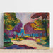 Riproduzione del dipinto Giardino del Luxembourg - Henri Matisse