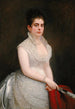 Alice Pike Barney en robe de mariée - Jared Bradley Flagg — vista dell’opera
