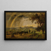 Una pioggia passeggera sui monti Adam e Eva - Jasper Francis Cropsey — quadro incorniciato alla parete