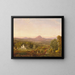 Paesaggio autunnale, Montagna Sugar Loaf, conte di Orange, New York - Jasper Francis Cropsey — quadro incorniciato alla parete