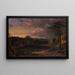 Catskill Creek - Jasper Francis Cropsey — quadro incorniciato alla parete