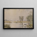 Marais di Hackensack - Jasper Francis Cropsey — quadro incorniciato alla parete