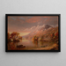Lac George - Jasper Francis Cropsey — quadro incorniciato alla parete