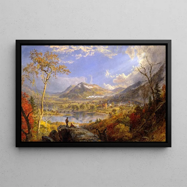 Jasper Francis Cropsey - Starrucca Viaduct Pennsylvania.webp