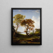L'Hudson a Piermont - Jasper Francis Cropsey — quadro incorniciato alla parete