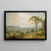 La valle del Wyoming - Jasper Francis Cropsey — quadro incorniciato alla parete