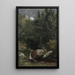 Arbres et ruisseau sur une colline - Jasper Francis Cropsey — vista dell’opera