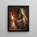 La danza improvvisata - Jean-Alphonse Roehn — quadro incorniciato alla parete