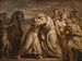 Giuseppe che ritrova suo padre Giacobbe nel deserto al confine con l'Egitto - Jean-Antoine Julien — vista dell’opera